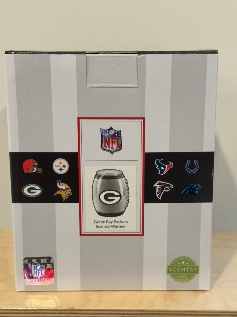 Scentsy Greenbay Packers Warmer New In Box
